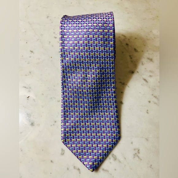 Ted Baker Fun Colors silk tie - Picture 1 of 4